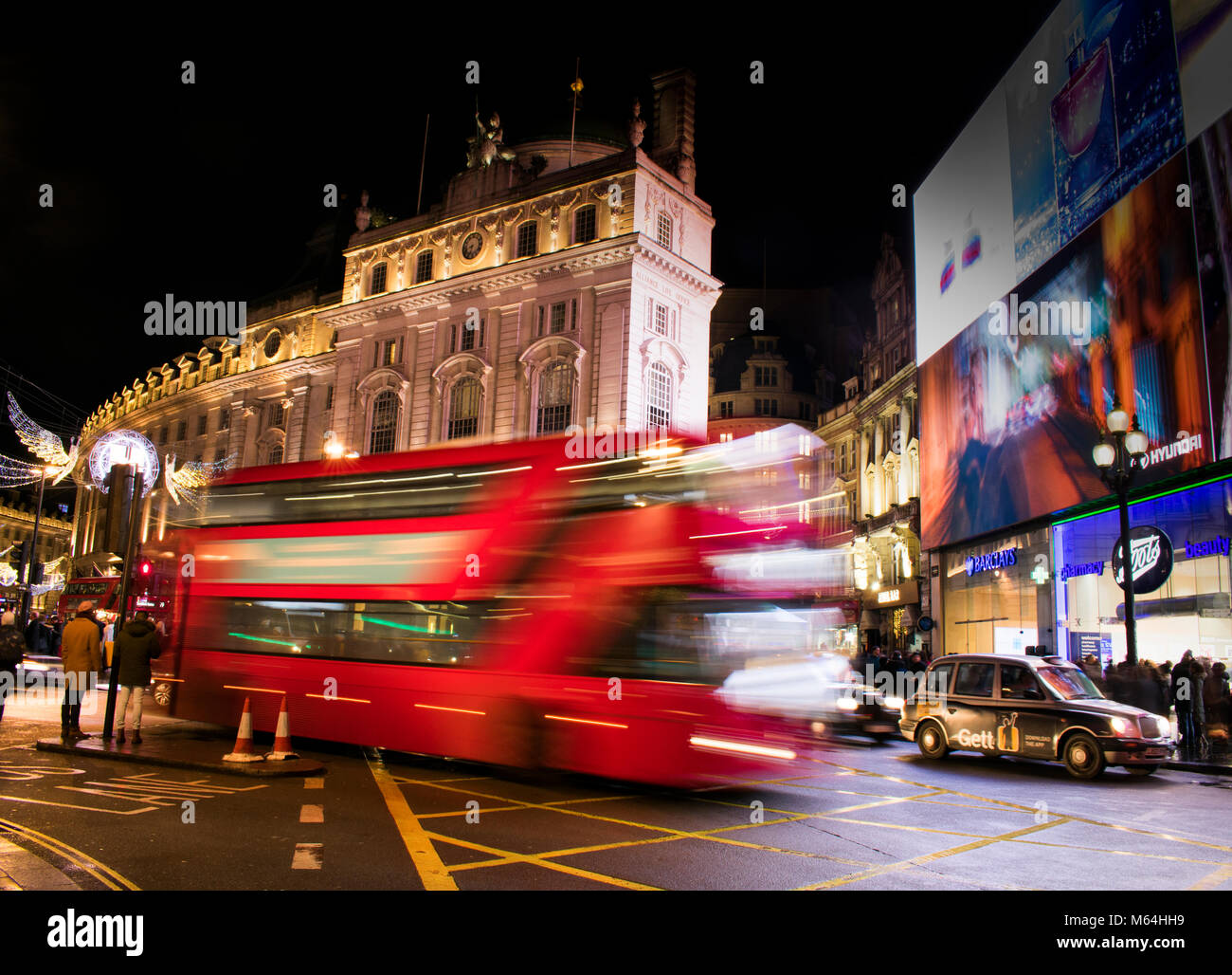 Piccadilly Square, Londres Banque D'Images