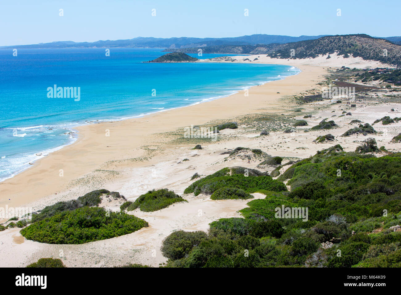 Des plages vides dans le nord de Chypre Banque D'Images