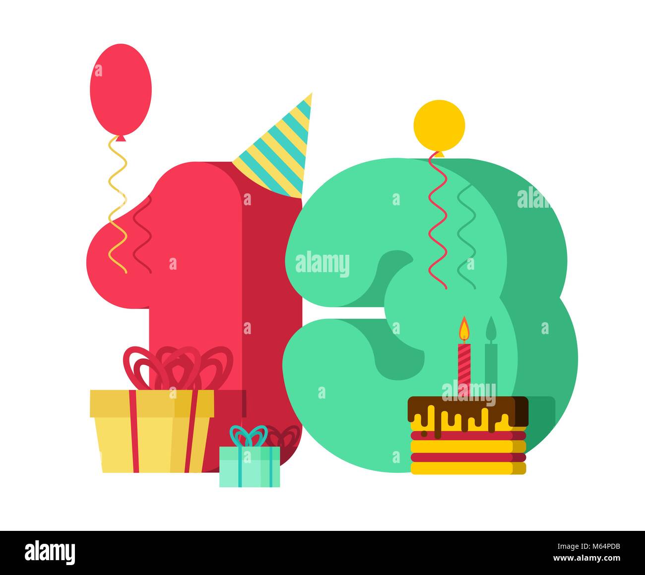 Carte De Voeux Anniversaire 13 Ans 13e Anniversaire Modele Treize Nombre Et Festif Du Gateau Avec Bougie Ballon Et Boite Cadeau Image Vectorielle Stock Alamy Carte De Voeux Anniversaire 13 Ans 13e Anniversaire Modele Treize Nombre Et Festif Du Gateau Avec Bougie Ballon Et Boite Cadeau Image Vectorielle Stock Alamy