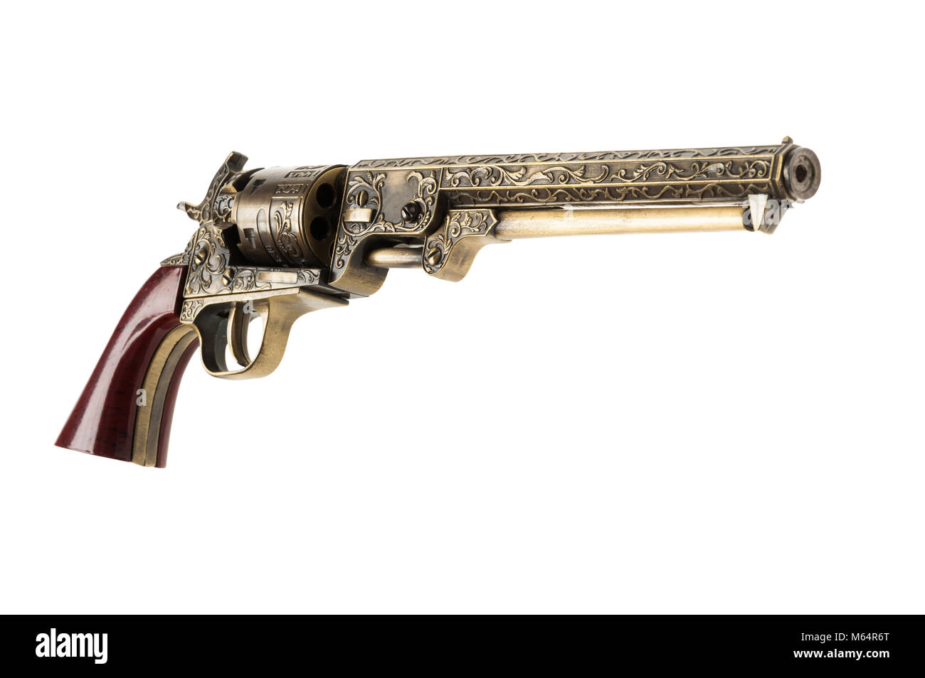 Briquet pistolet isolated on white Banque D'Images