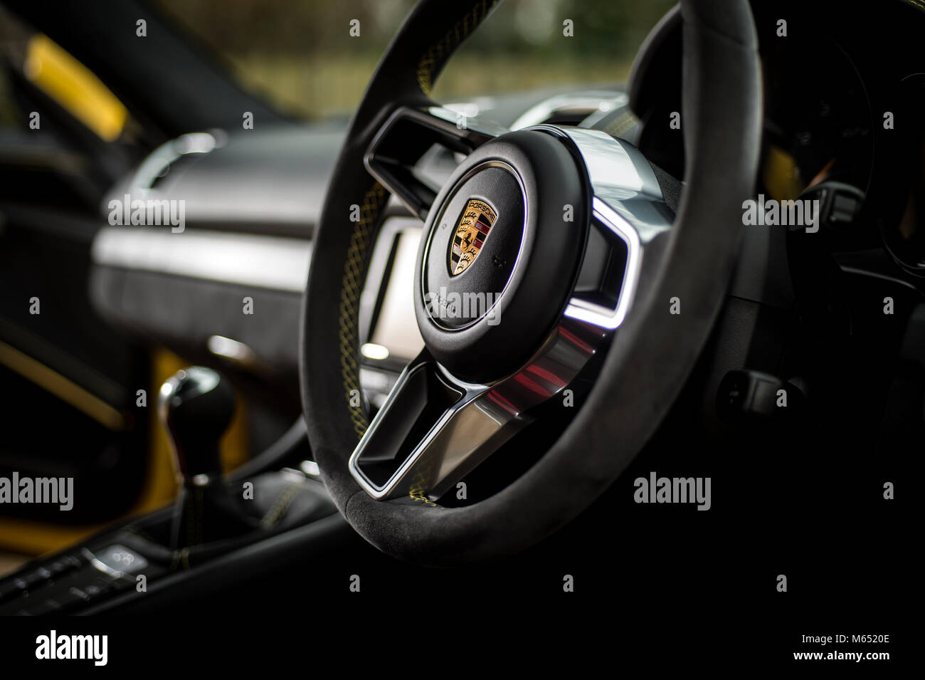 Porsche GT4 Banque D'Images