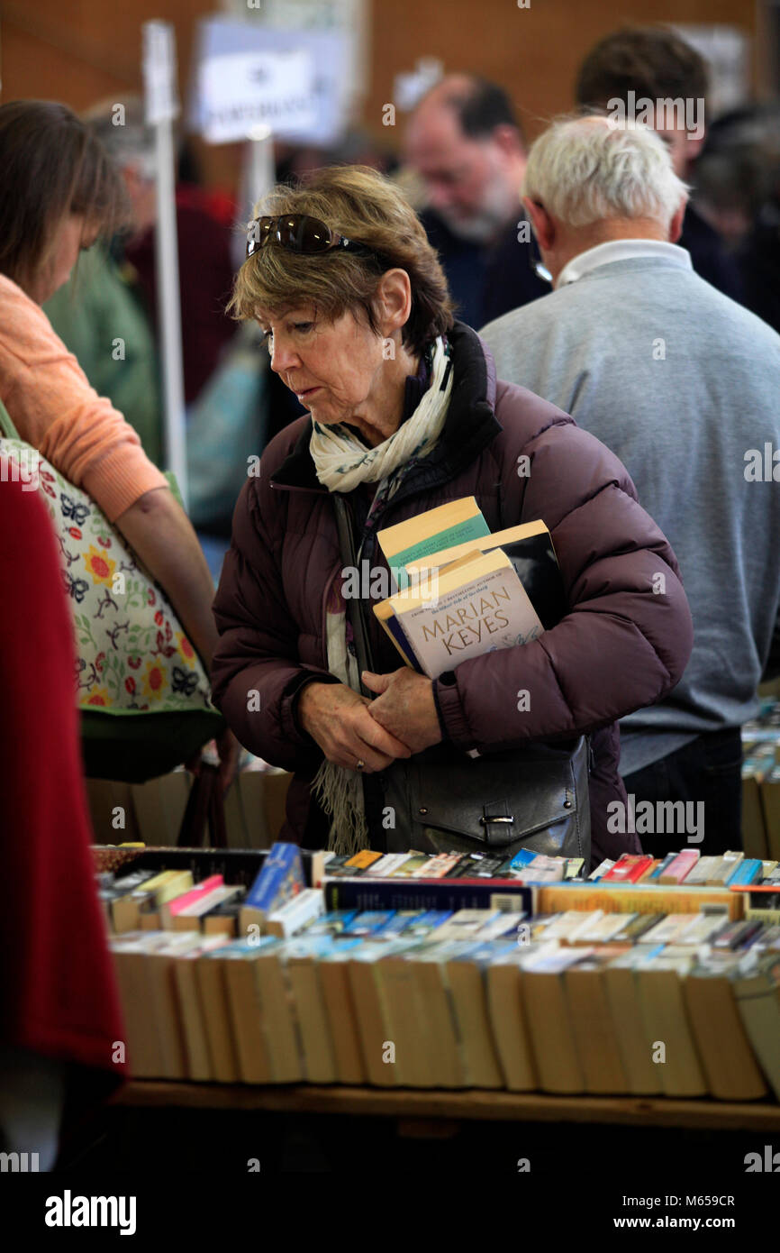 Foire du livre Founders Park, Nelson, Nouvelle-Zélande Banque D'Images