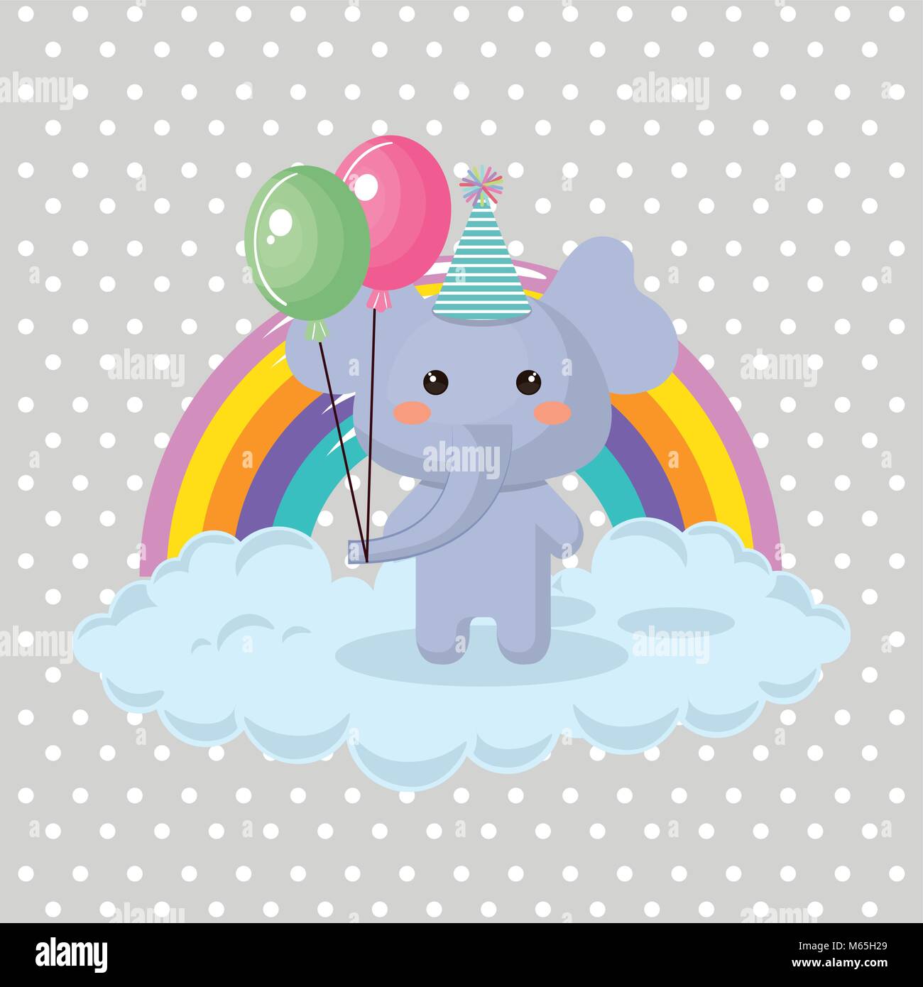 L Elephant Mignon Avec Air Ballons Party Sweet Kawaii Carte D Anniversaire Image Vectorielle Stock Alamy L Elephant Mignon Avec Air Ballons Party Sweet Kawaii Carte D Anniversaire Image Vectorielle Stock Alamy