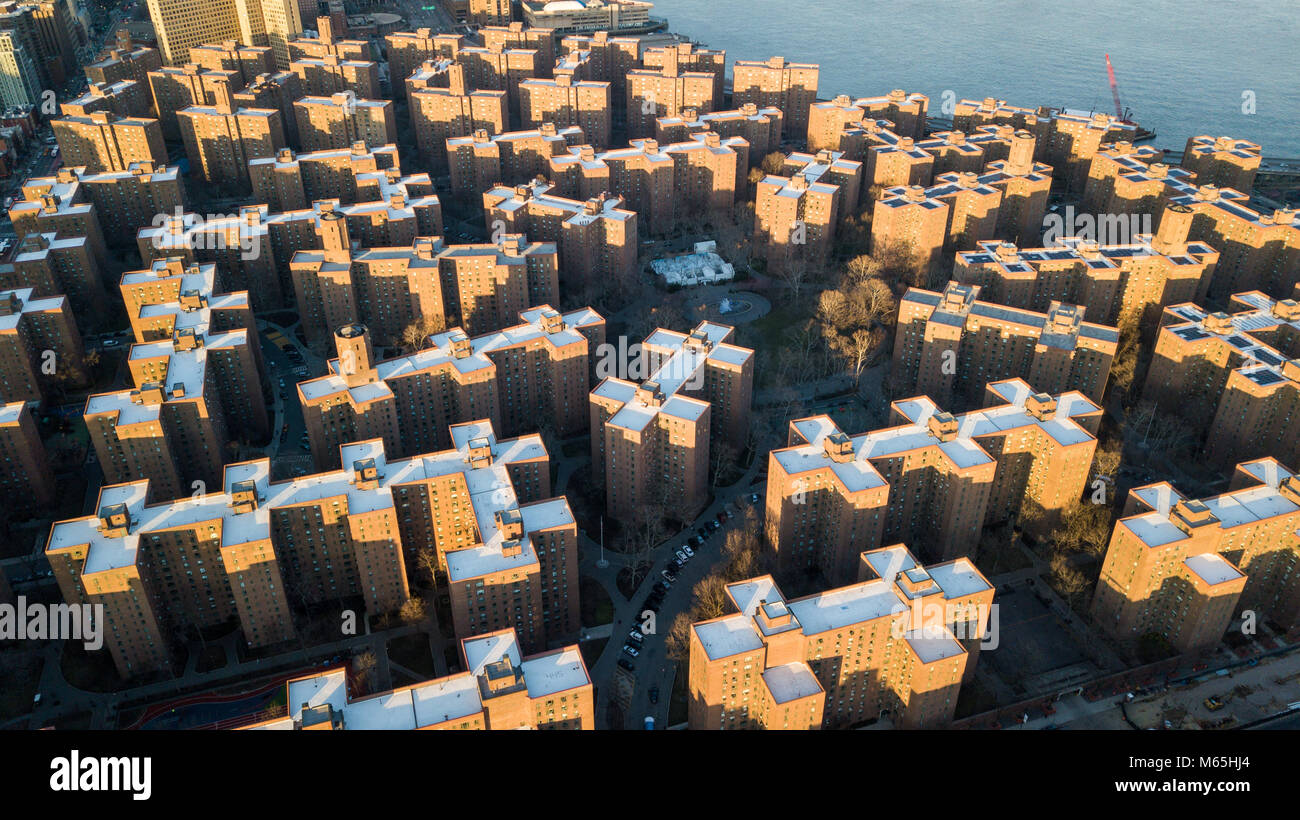 Stuyvesant Town | Peter Cooper Village Banque D'Images