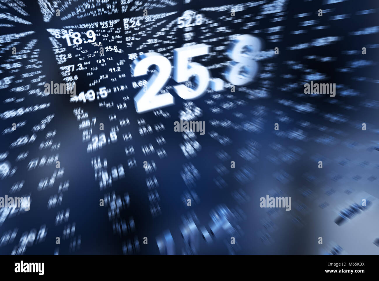 Matrice binaire numérique, langage de programmation, de communication réseau Banque D'Images