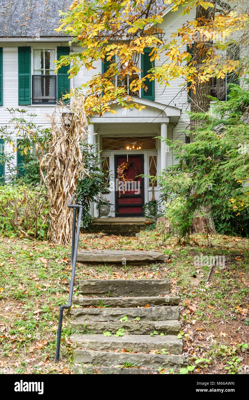 Lewisburg Virginie occidentale, Appalachian Appalachia Allegheny Mountains, Washington Street, Great Oak Bed and Breakfast, hébergement, maison loin de la maison, lodgi Banque D'Images