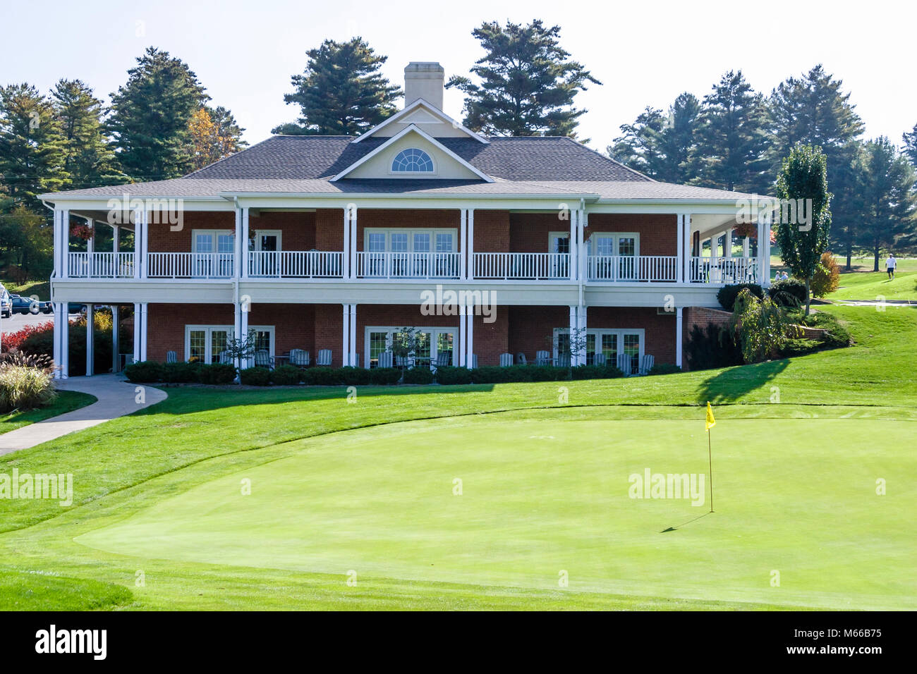 Lewisburg Virginie occidentale,Appalachian Appalachia Allegheny Mountains,Elks Club public Golf course,sport,athlète,récréation,jeu,paysage,design,golf Banque D'Images