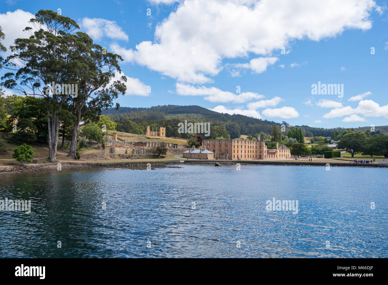 Site classé au Patrimoine mondial de condamner à Port Arthur, Tasmanie, Australie Banque D'Images