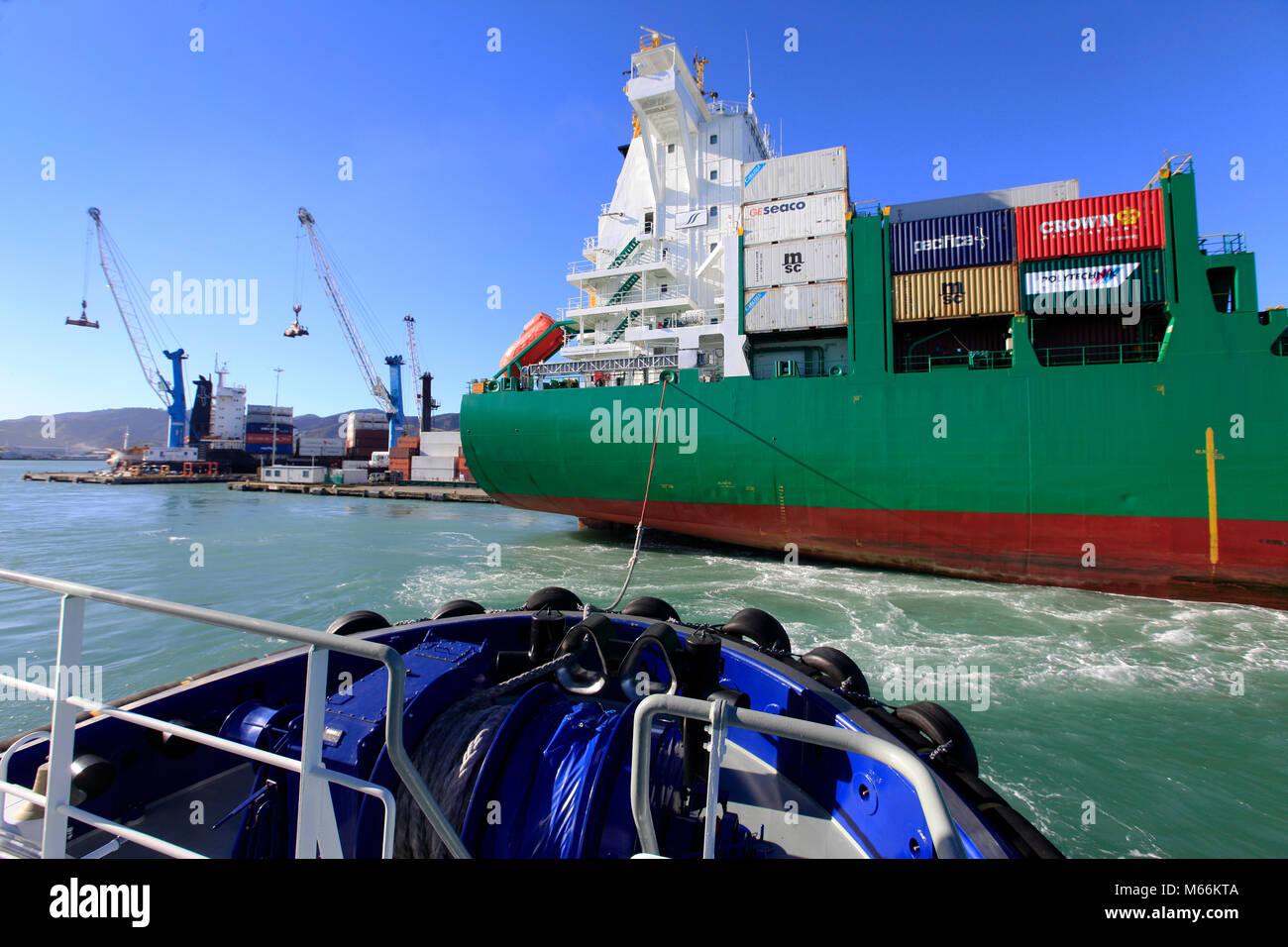 Port Nelson, Nouvelle-Zélande Banque D'Images