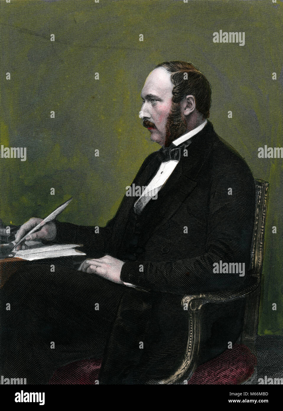 1800s 1850s 19e siècle PORTRAIT DE PRINCE CONSORT ALBERT ET ÉPOUX DE LA REINE VICTORIA D'ANGLETERRE - kh13260 CPC001 MOUSTACHE HARS ET LA COIFFURE CHEVEUX FACIAUX DE LEADERSHIP POLITIQUE MASCULIN VICTORIA 1850 HOMMES MID-ADULT MAN FAVORIS Prince Consort de l'origine ethnique caucasienne ALBERT MOUSTACHES côtelettes de mouton à l'ANCIENNE MUTTONCHOPS MOUSTACHES CÔTÉ PERSONNES BUFFETS Banque D'Images