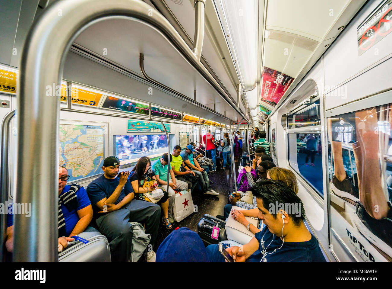 33e Rue - Rawson Street Subway Station Sunnyside   Queens New York, New York, USA Banque D'Images 33e Rue - Rawson Street Subway Station Sunnyside   Queens New York, New York, USA Banque D'Images