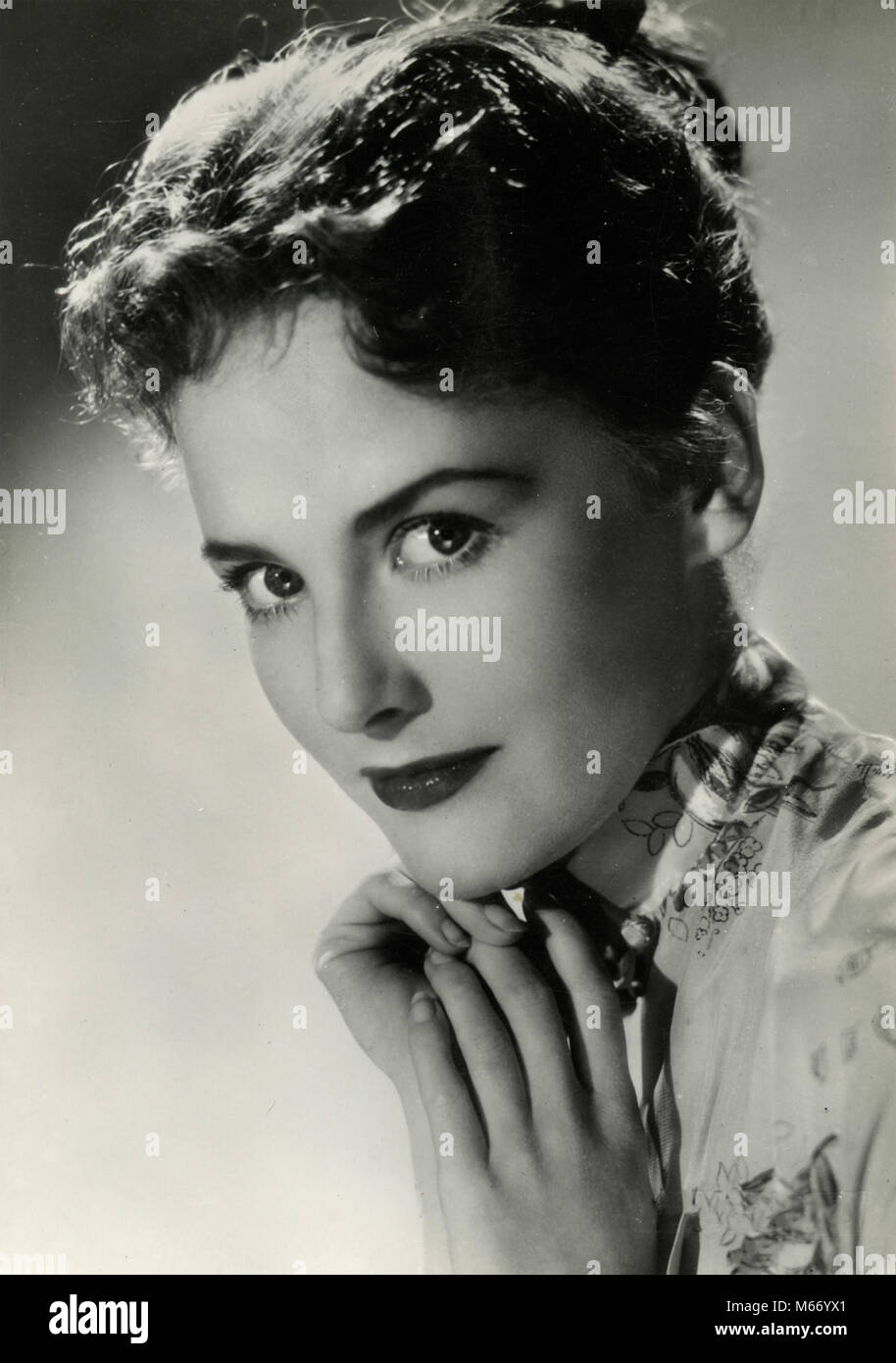 La chanteuse et actrice anglaise Petula Clark, 1950 Banque D'Images