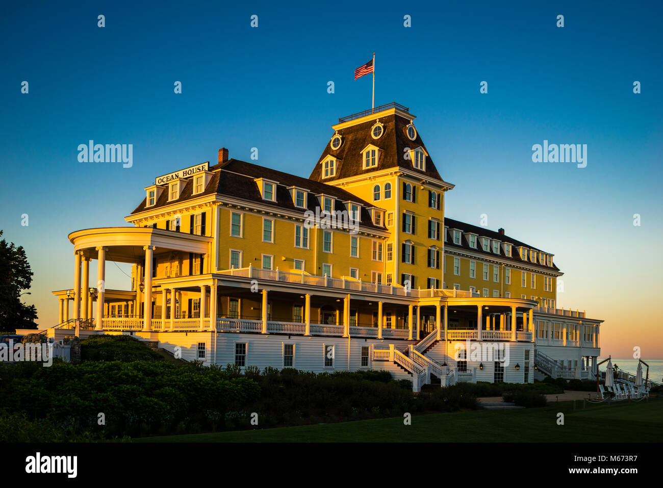 Chambre océan   Watch Hill, Rhode Island, USA Banque D'Images