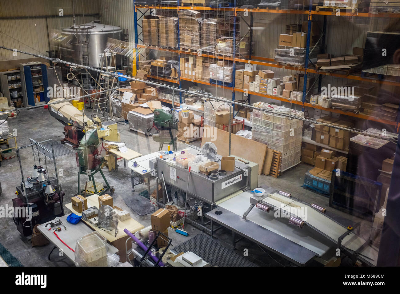 Couronnement de Blackpool Rock Banque D'Images