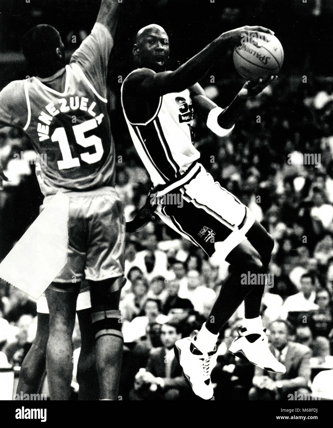 Joueur de basket-ball américain Michael Jordan, 1993 Banque D'Images