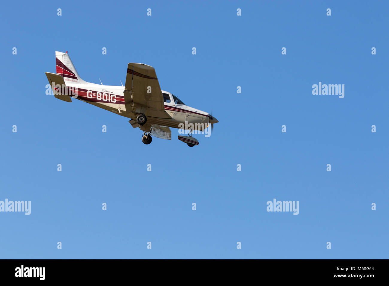 Piper PA-28-161 Cherokee Warrior II G-BOIG Banque D'Images