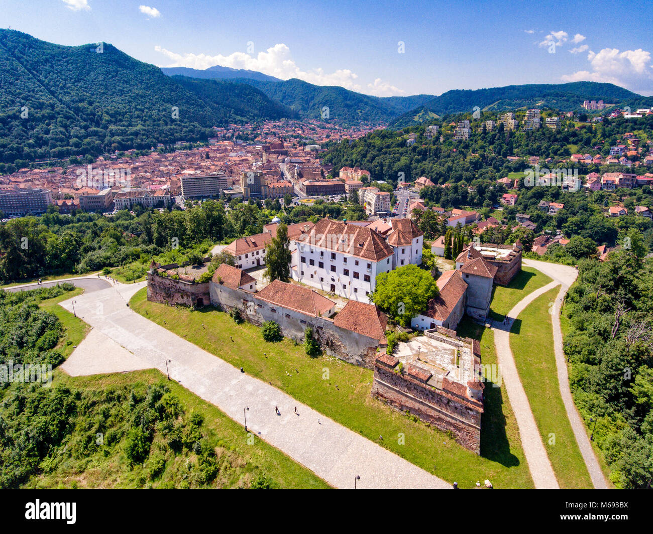 Brasov, Roumanie Banque D'Images