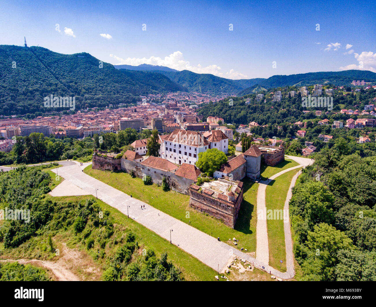 Brasov Roumanie Banque D'Images