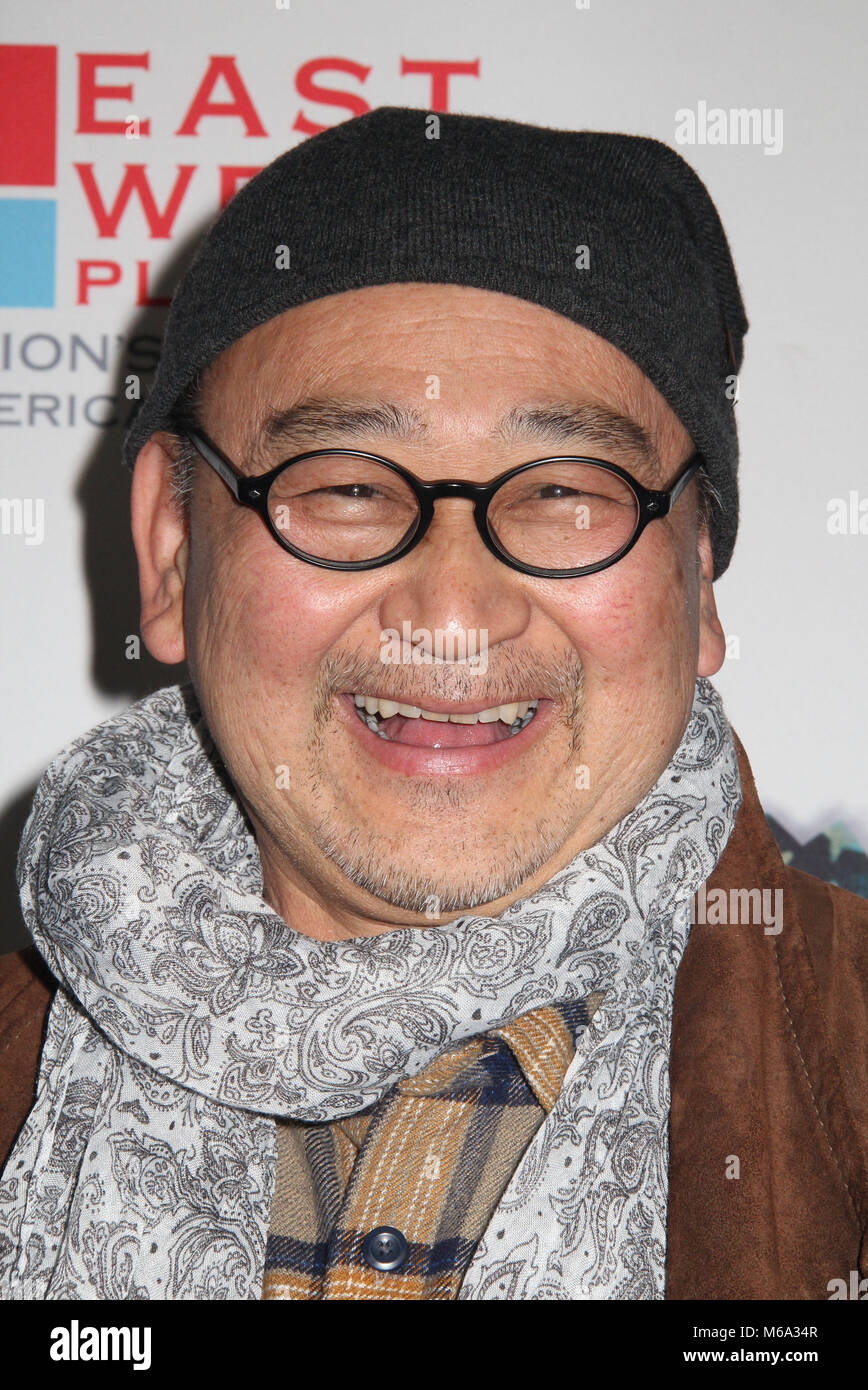 Gedde Watanabe 02/28/2018 Le Los Angeles première mondiale de la comédie musicale "allégeance" tenue au théâtre japonais à Aratani American Cultural & Community Center de Los Angeles, CA Photo par Izumi Hasegawa / HollywoodNewsWire.co Banque D'Images