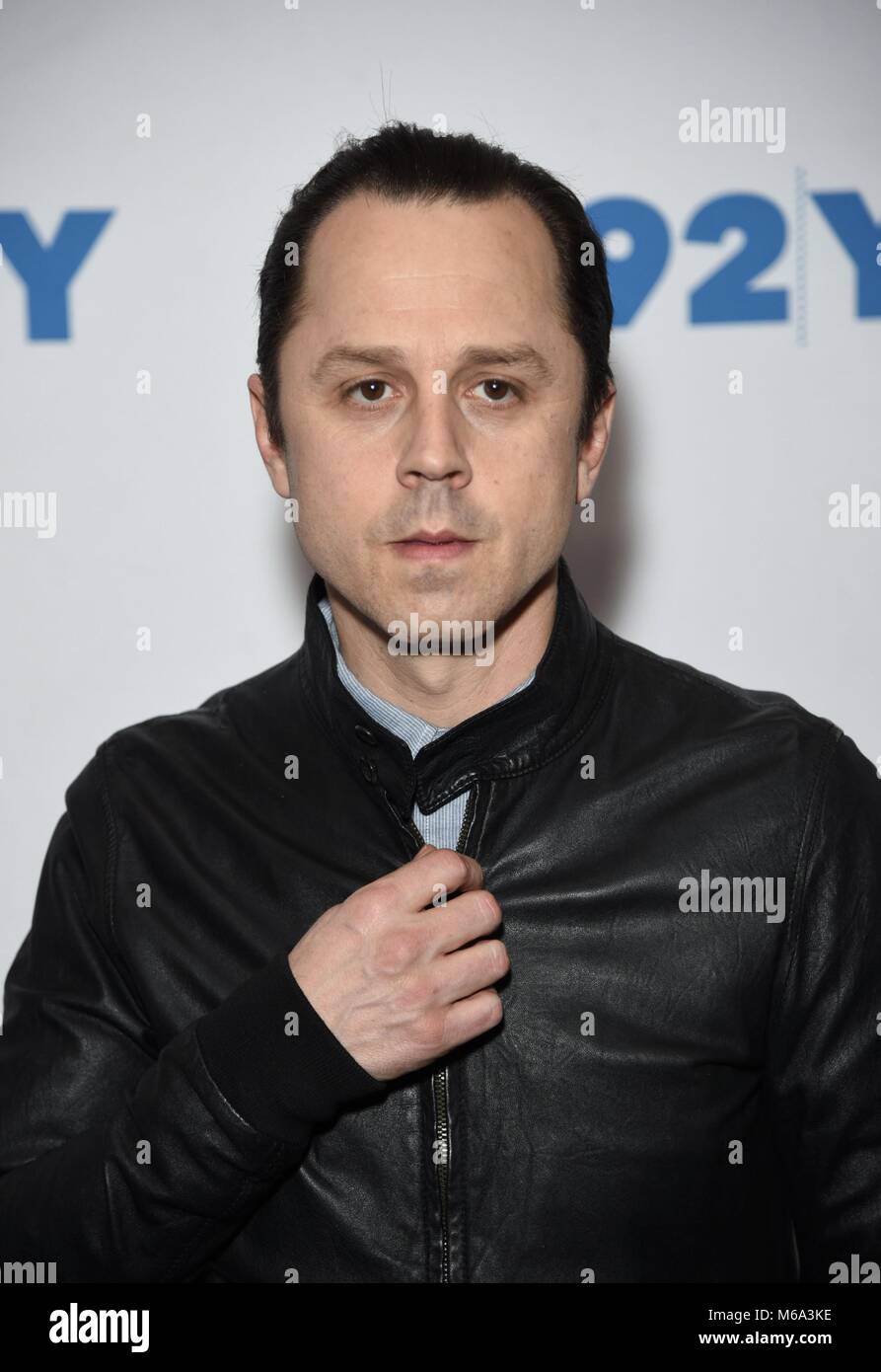 New York, NY, USA. 1er mars 2018. Giovanni Ribisi aux arrivées de Pete et sournois de la Merveilleuse MME. MAISEL jette l'apparence, 92nd Street Y, New York, NY 1 mars 2018. Credit : Derek Storm/Everett Collection/Alamy Live News Banque D'Images