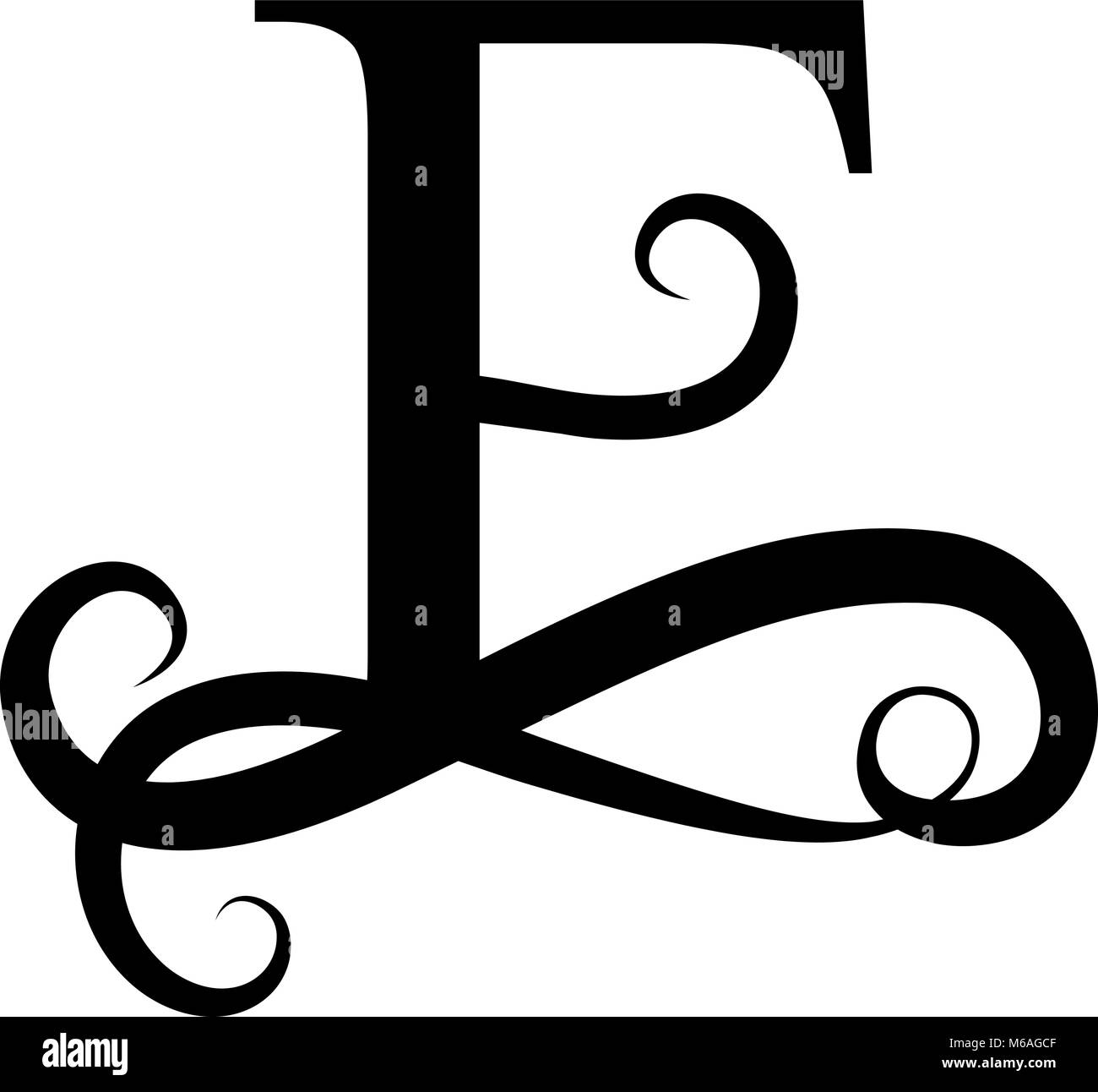 Calligraphie : les majuscules - E à H 