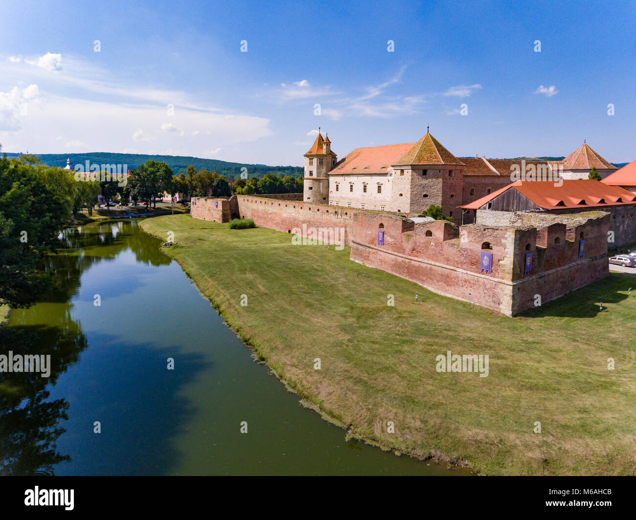 Brasov forteresse médiévale de Brasov Roumanie Banque D'Images