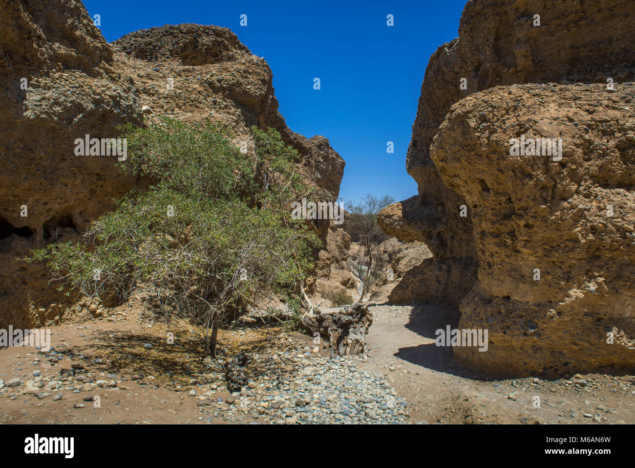 Canyon de Sesriem, District de Hardap, Namib Naukluft Park, Namibie Banque D'Images