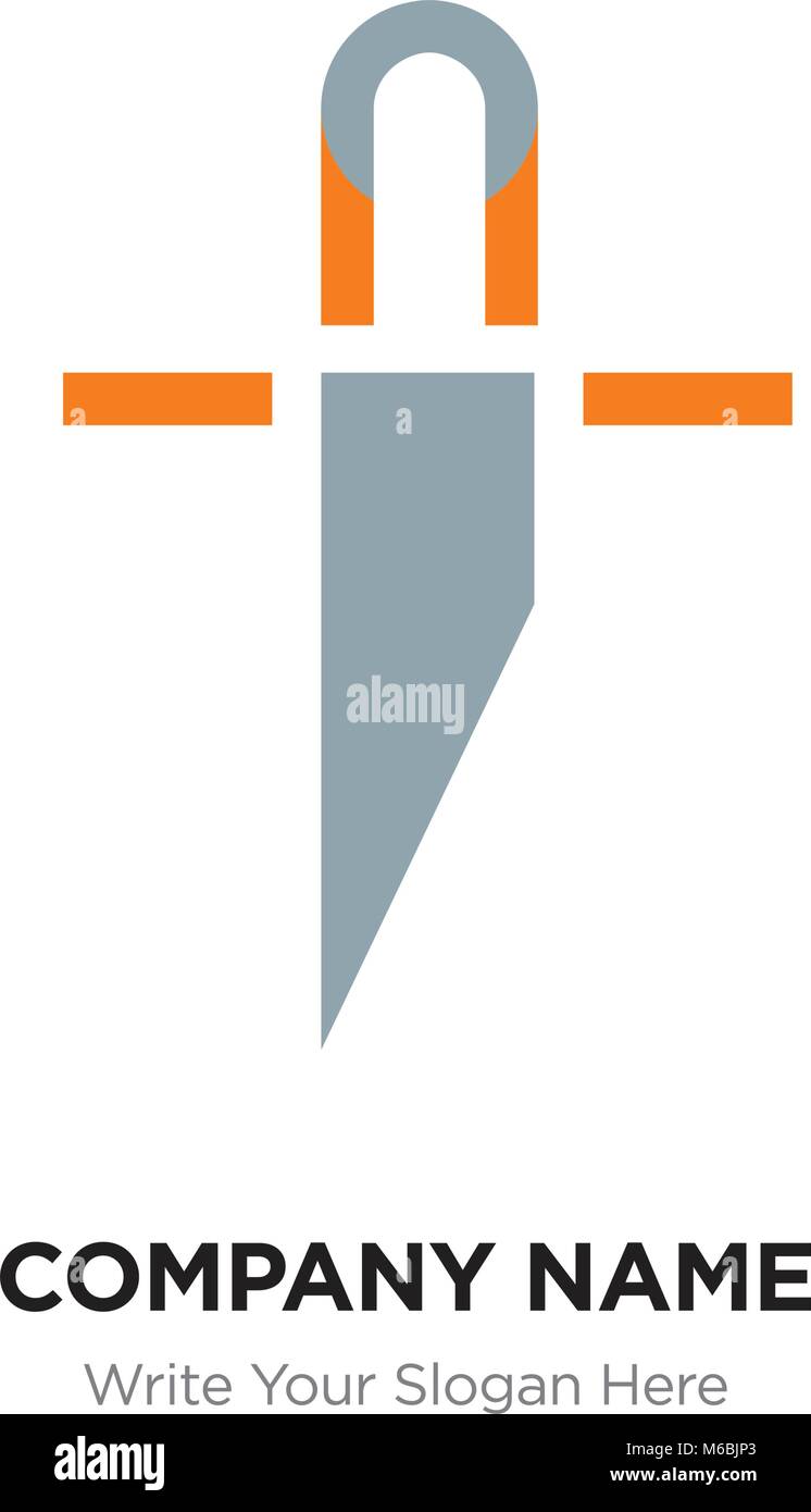 Résumé lettre ni dans le modèle de conception de logo, l'Alphabet lettres initiales Nom de l'entreprise concept. Télévision ligne mince segments reliés les uns aux autres, bleu et y Illustration de Vecteur