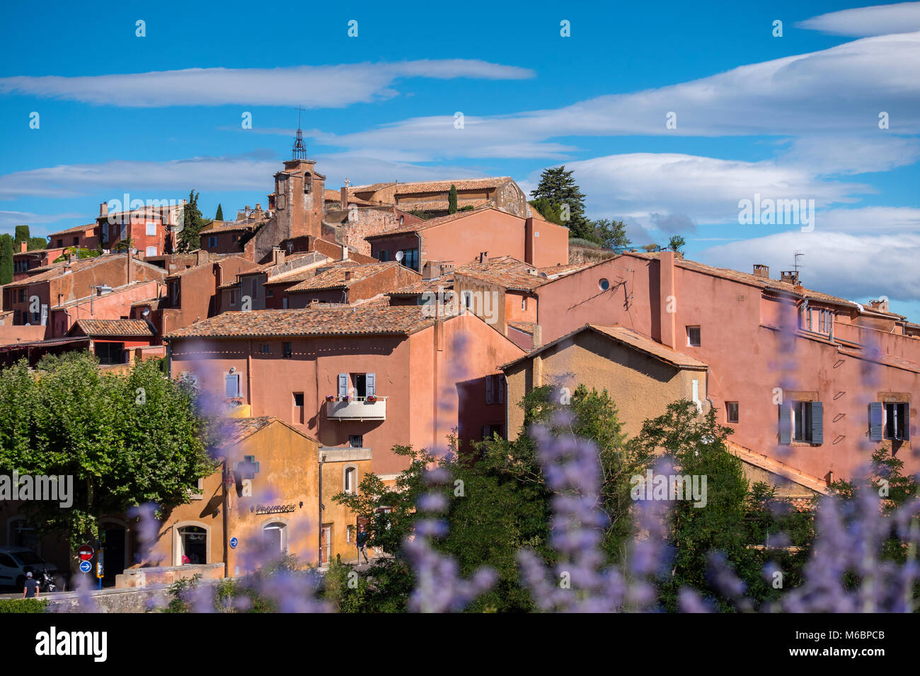 Roussillon Apt Vaucluse Provence-Alpes-Côte d'Azur France Banque D'Images