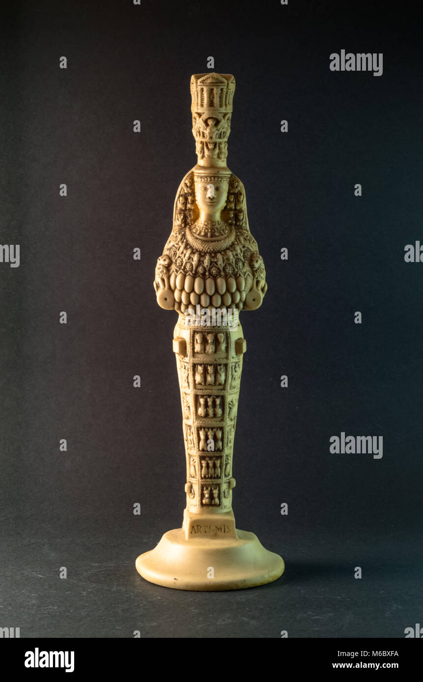 Statuette de la déesse Artémis Banque D'Images