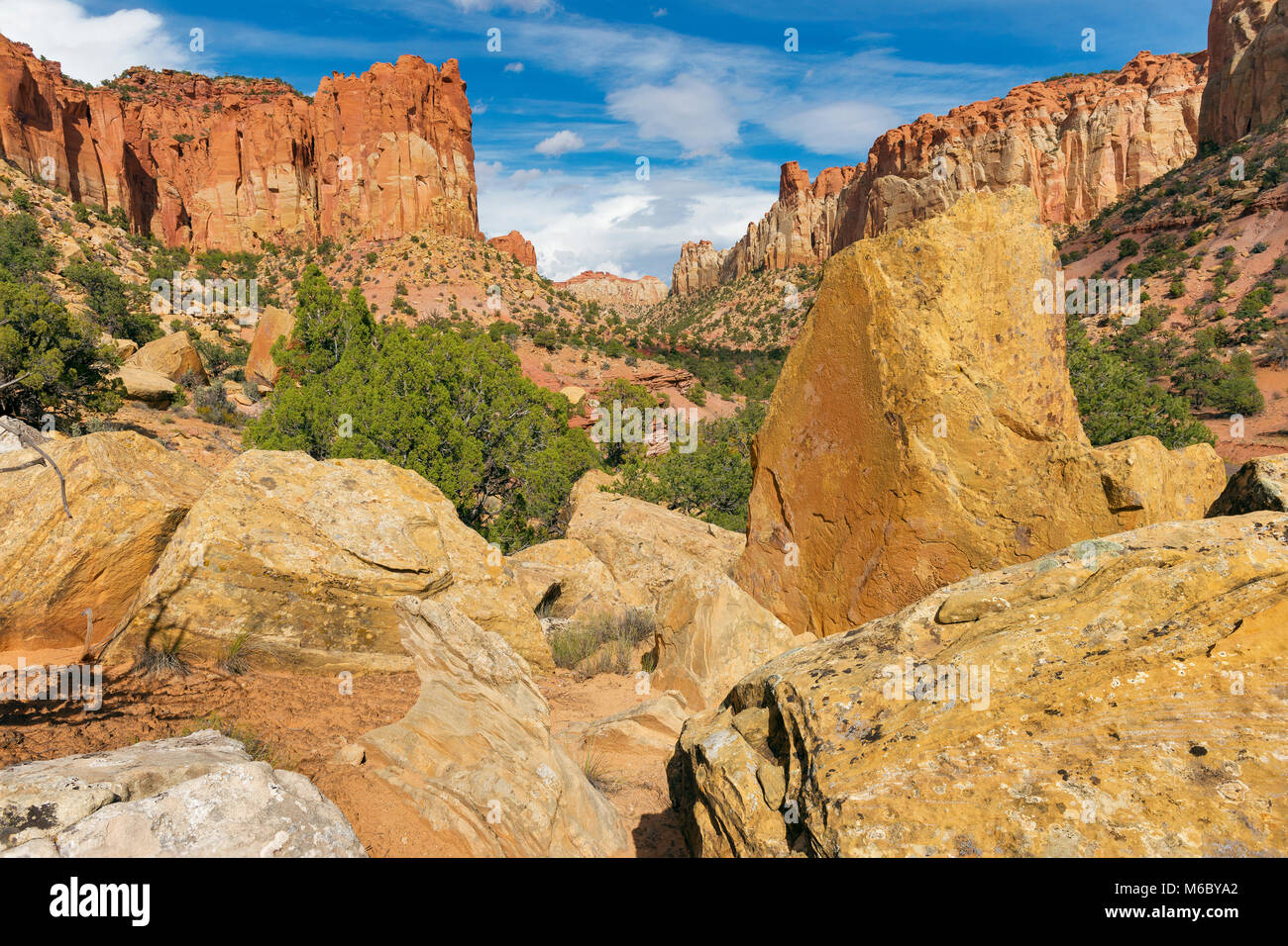 Canyon Long, Grand Staircase-Escalante National Monument (Utah) Banque D'Images