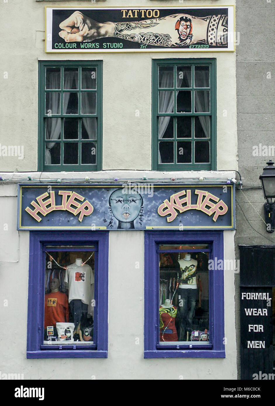 DUBLIN, IRLANDE-JUILLET 14:shop en vedette dans le centre-ville de Dublin, Irlande,sur,juillet,14,2004. Banque D'Images