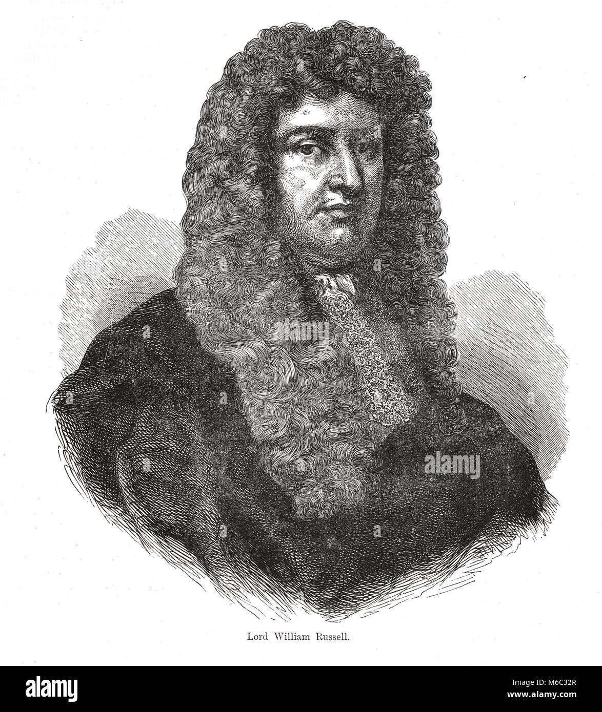 William Russell, lord Russell, 1639 - 1683 Banque D'Images