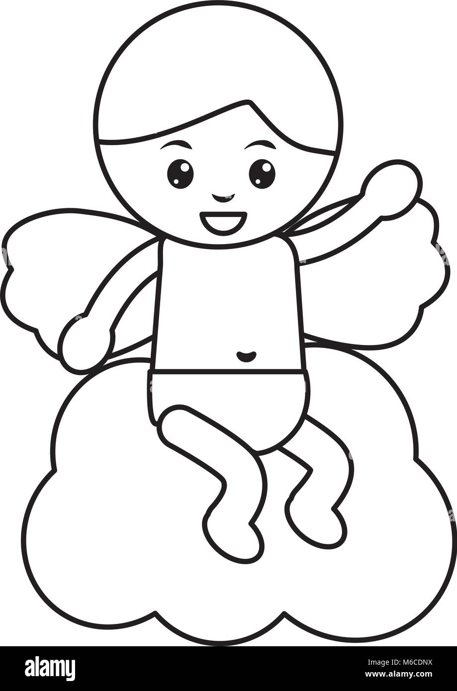 Bebe Ange Droit Image Vectorielle Stock Alamy Bebe Ange Droit Image Vectorielle Stock Alamy