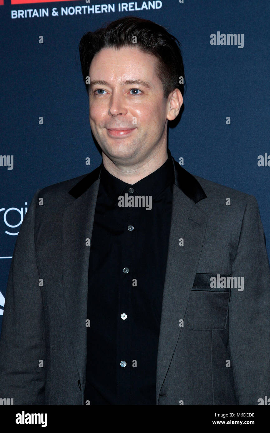 LA, Californie. 2 mars 2018. Theo Green participant à la 'grande' est Film film britannique de la réception en l'honneur des personnes proposées par le 90th Annual Academy Awards à la résidence britannique le 2 mars 2018 à Los Angeles, Californie. Banque D'Images