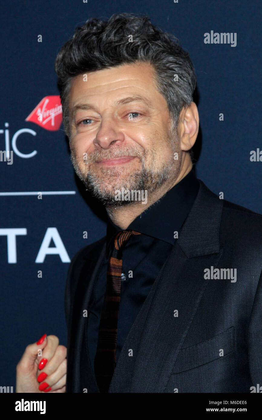 LA, Californie. 2 mars 2018. Andy Serkis participant à la 'grande' est Film film britannique de la réception en l'honneur des personnes proposées par le 90th Annual Academy Awards à la résidence britannique le 2 mars 2018 à Los Angeles, Californie. Banque D'Images