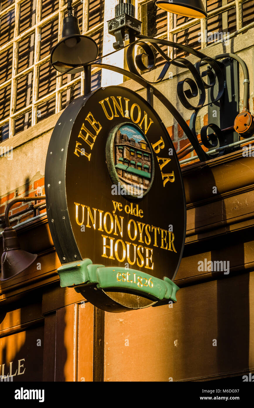 Union Oyster House - Boston, Massachusetts, USA Banque D'Images