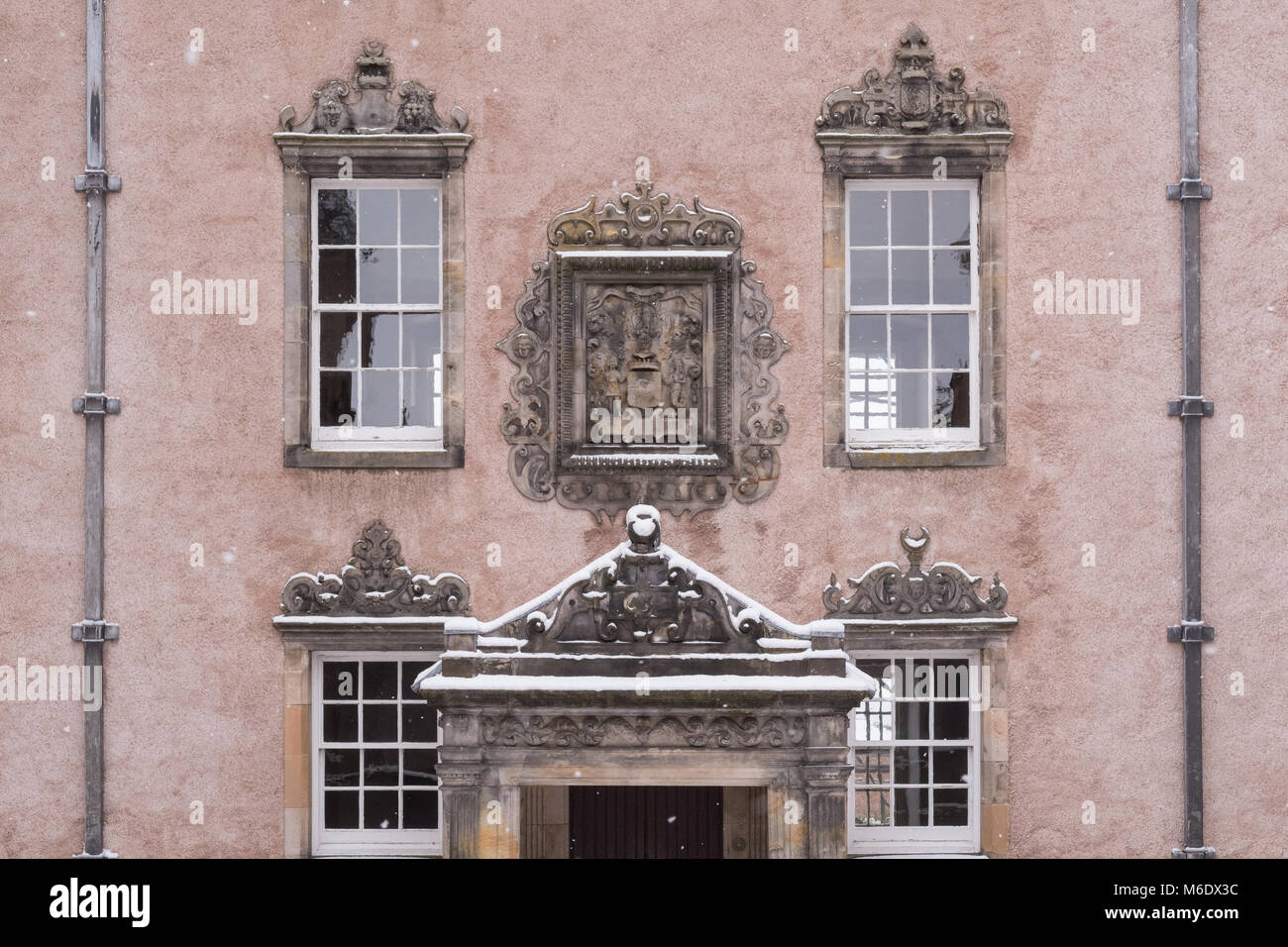 L'Argyll's Lodging, vieille ville de Stirling, Scotland, UK Banque D'Images