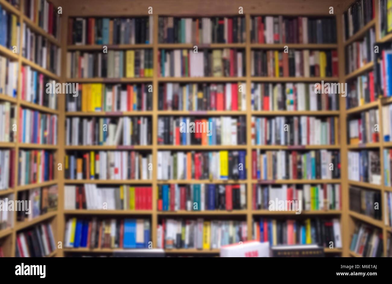 L'affichage de la librairie pleine de la fiction historique et la science historique books Banque D'Images