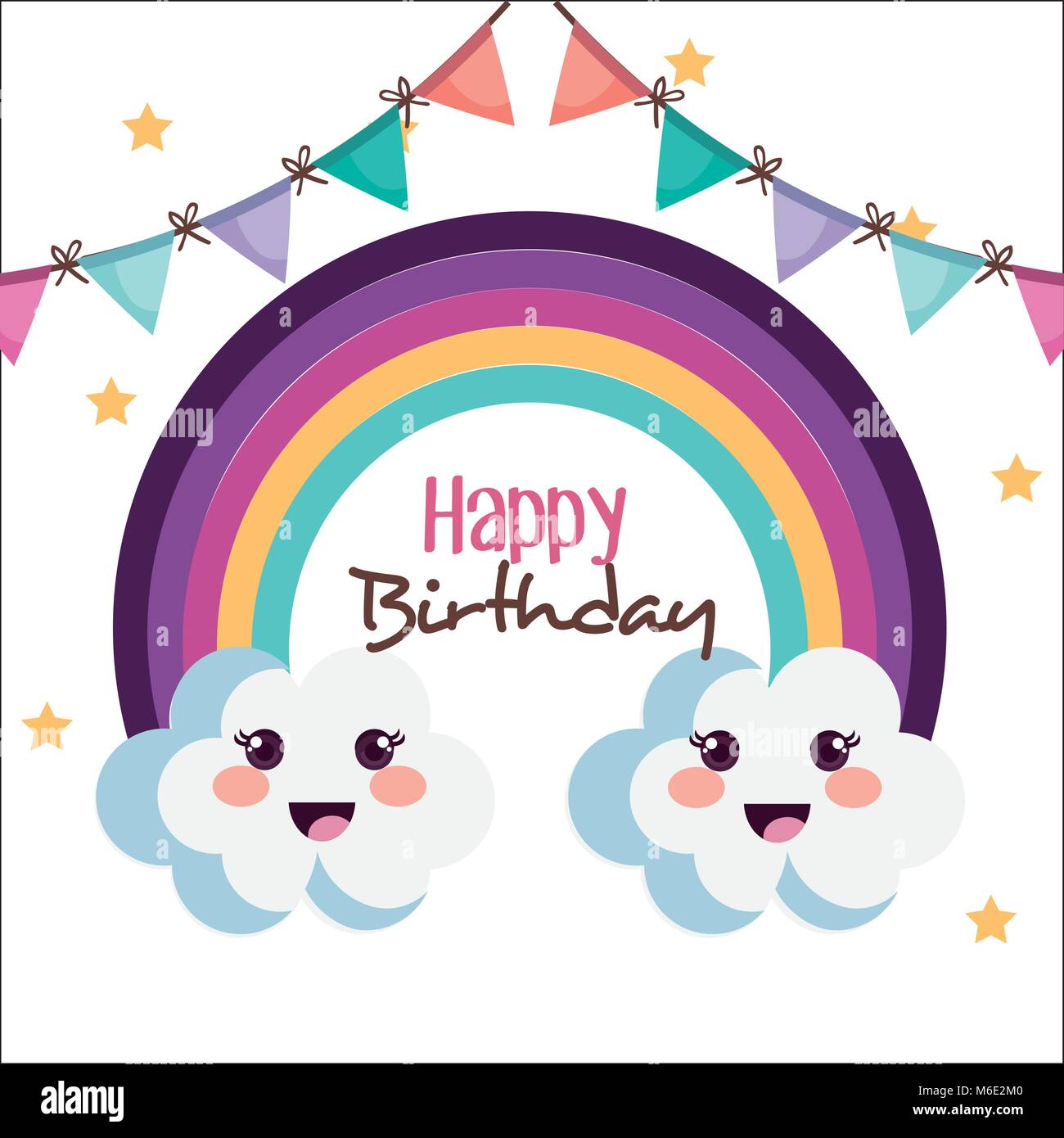 Joyeux Anniversaire Carte Avec Arc En Ciel Mignon Image Vectorielle Stock Alamy Joyeux Anniversaire Carte Avec Arc En Ciel Mignon Image Vectorielle Stock Alamy