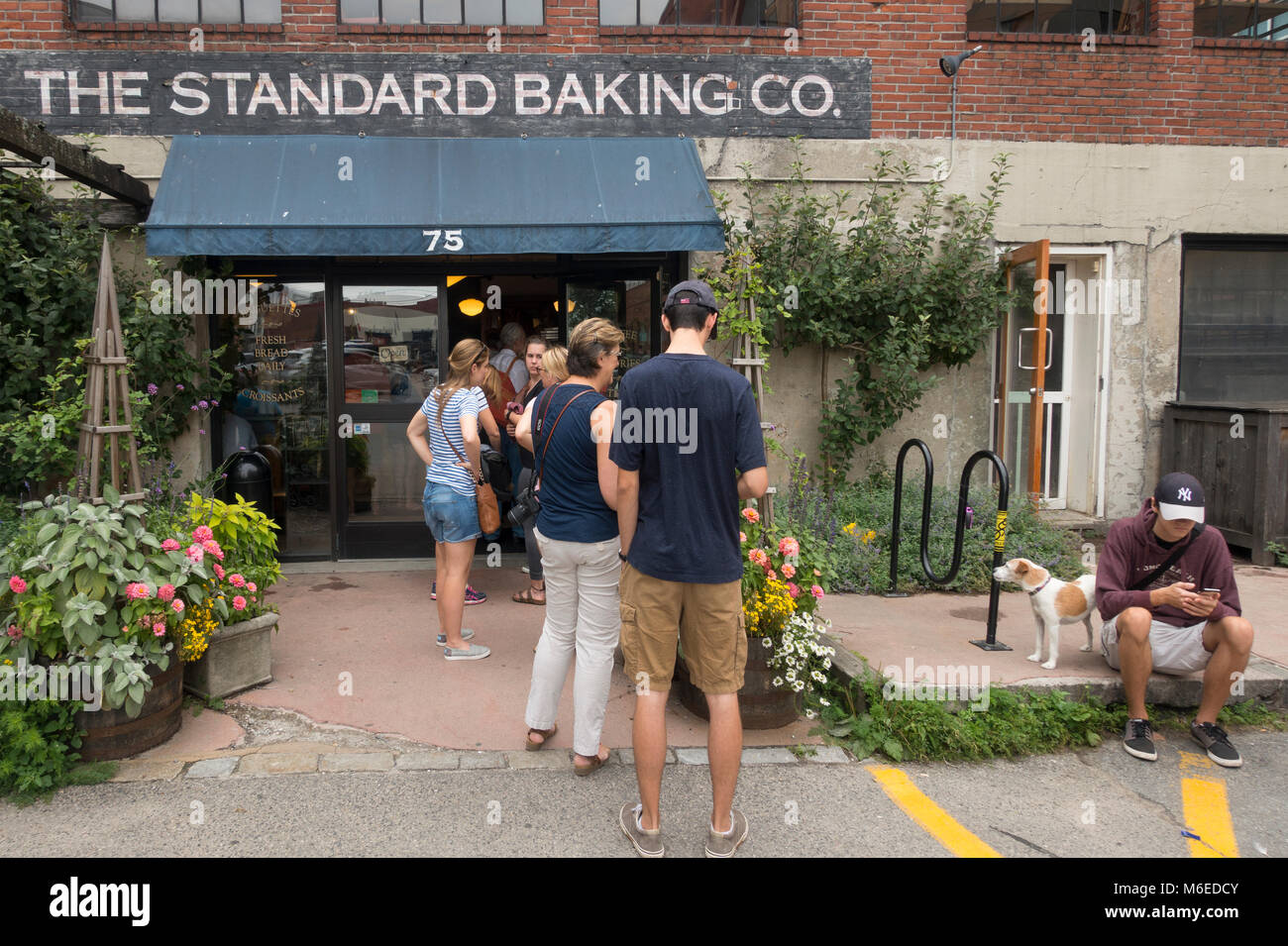 Baking Company Standard Portland Maine Banque D'Images