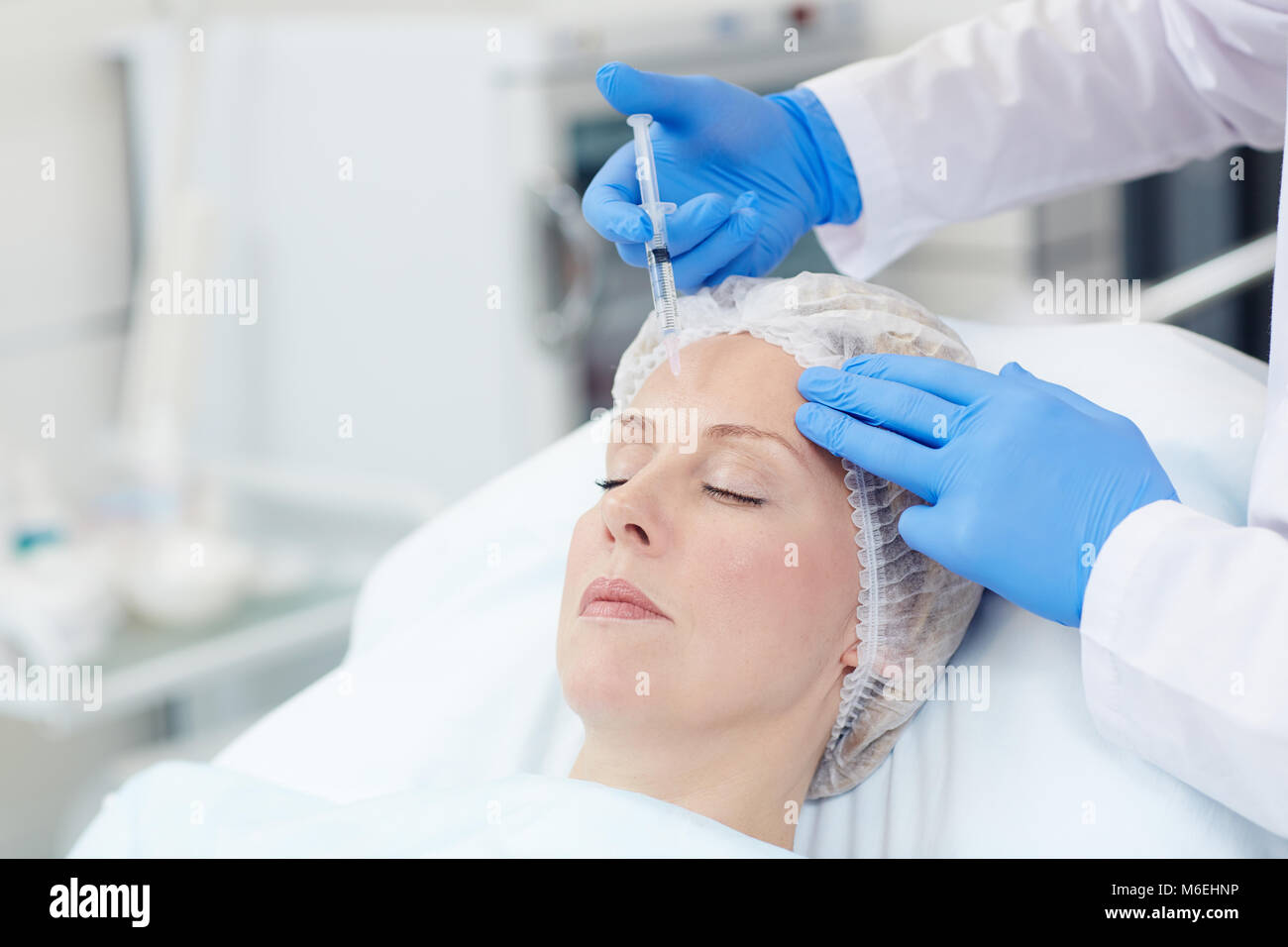 Injection cosmétique Banque D'Images