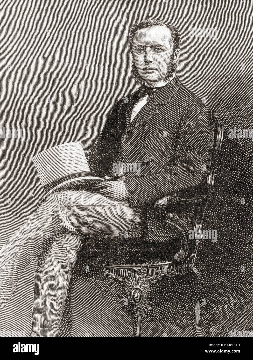 Sir Henry Campbell-Bannerman, 1836 - 1908. Homme d'État britannique du parti libéral et premier ministre du Royaume-Uni. Du Strand Magazine, publié en janvier à juin 1894. Banque D'Images