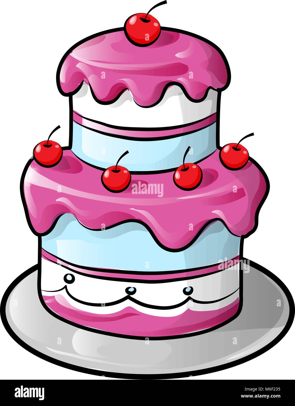Gateau D Anniversaire Colore Avec Contours Isolated On White Image Vectorielle Stock Alamy Gateau D Anniversaire Colore Avec Contours Isolated On White Image Vectorielle Stock Alamy