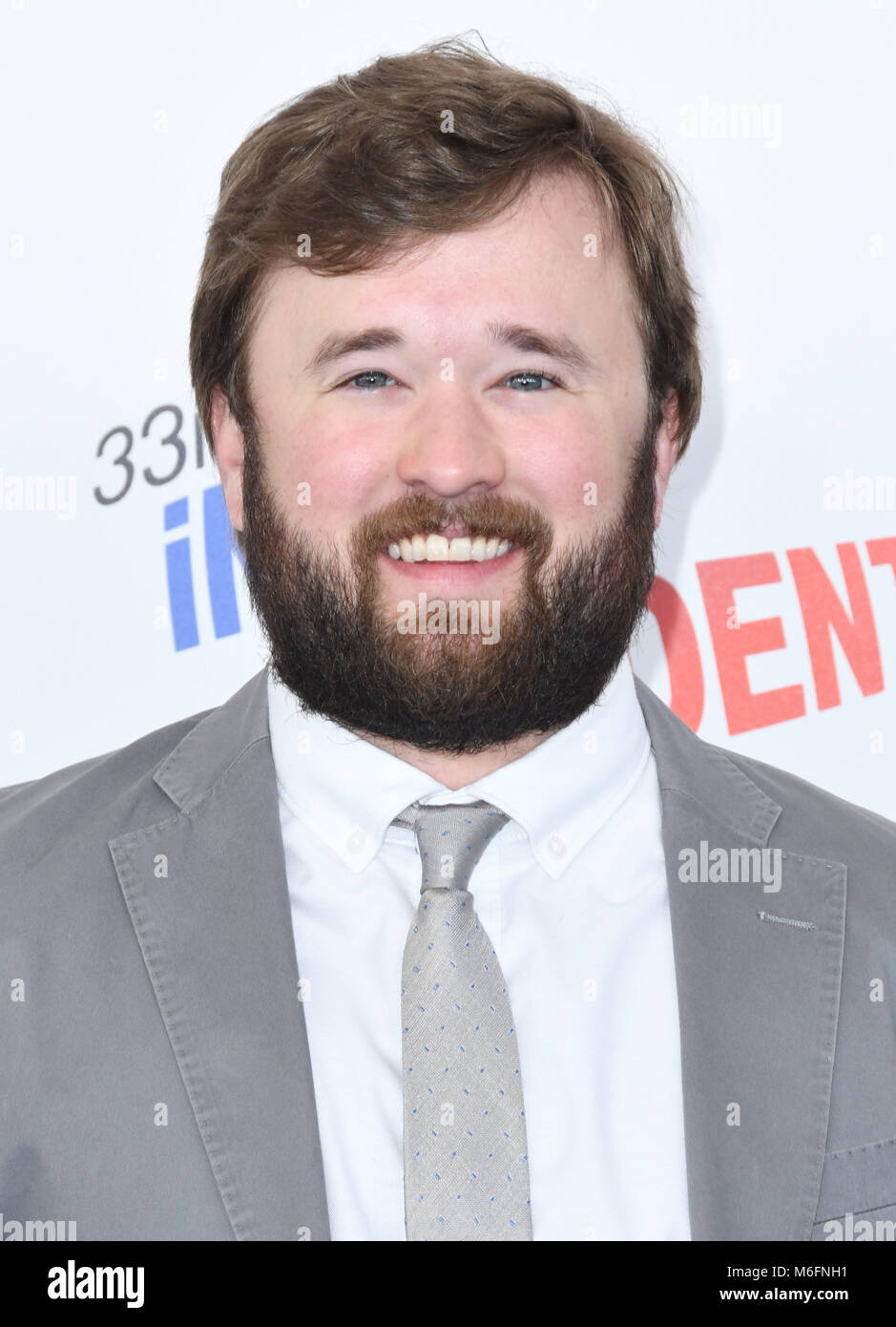 Santa Monica, CA, USA. 3e Mar, 2018. 03 mars 2018 - Santa Monica, Californie - Hayley Joel Osment. 2018 Film Independent Spirit Awards -arrivants, tenue à la jetée de Santa Monica. Crédit photo : Birdie Thompson/AdMedia Crédit : Birdie Thompson/AdMedia/ZUMA/Alamy Fil Live News Banque D'Images