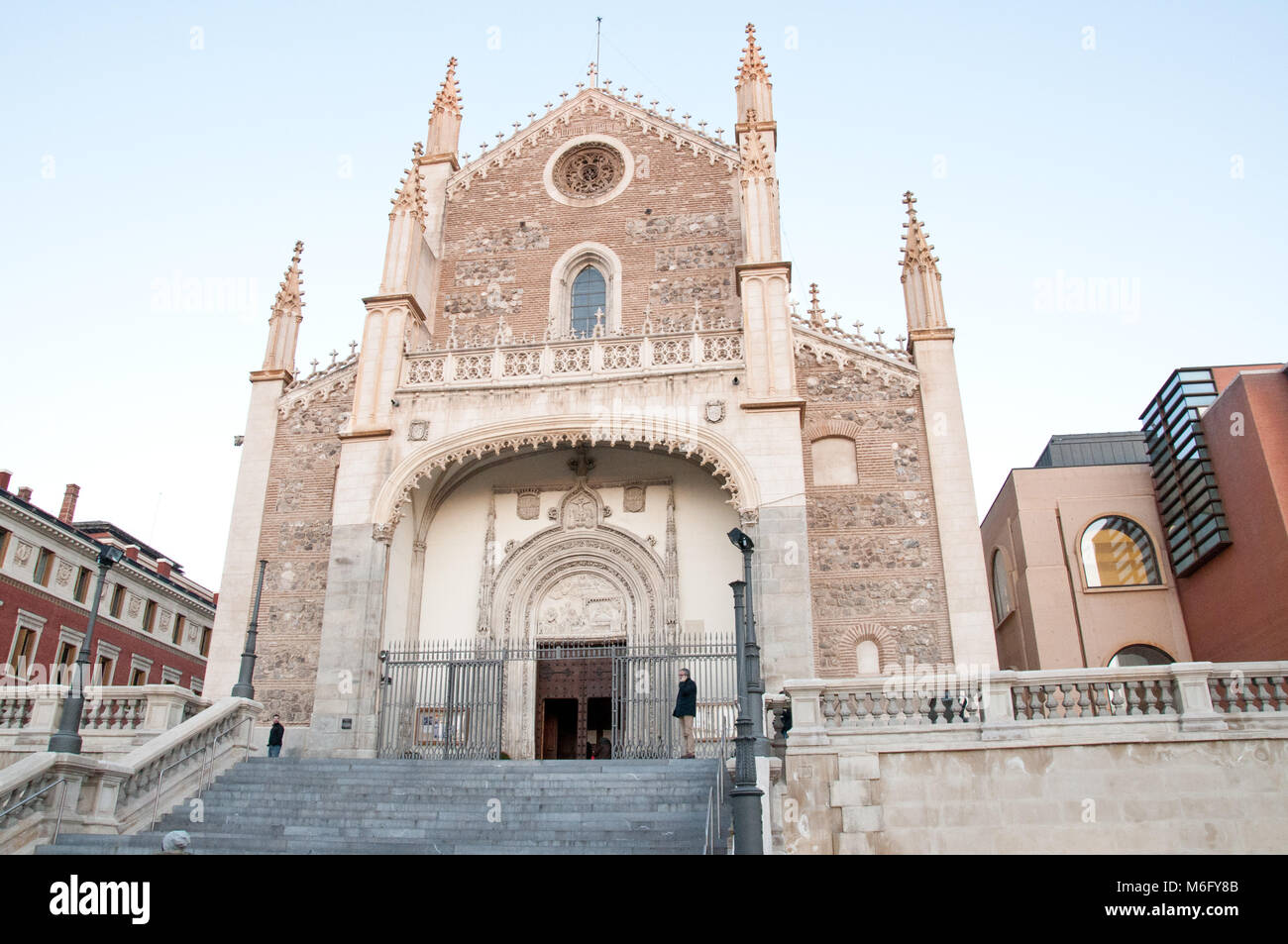 Saint Jérôme le Royal, l'église du début du 16ème siècle dans le centre de Madrid, Espagne Banque D'Images