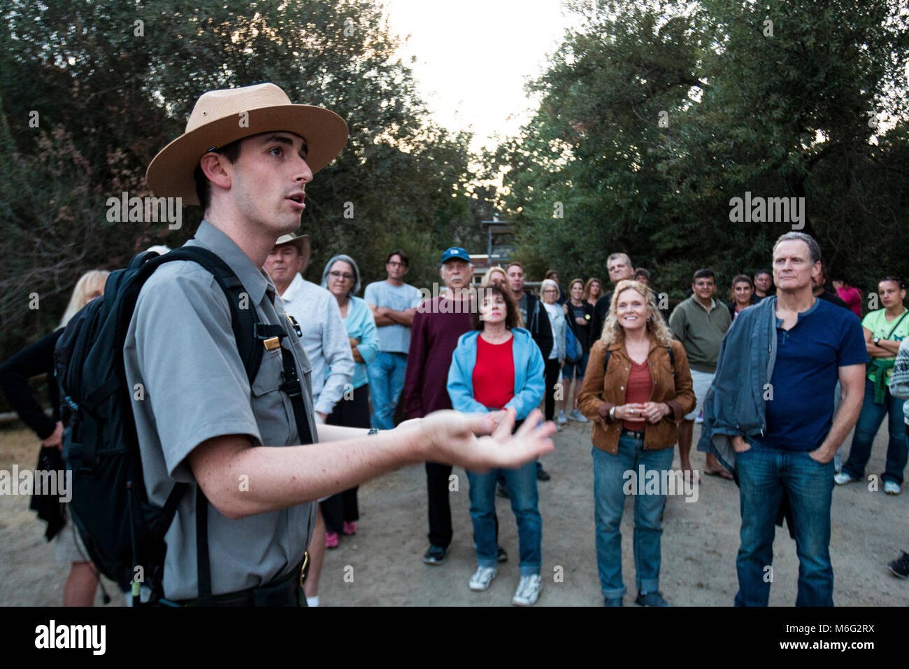 Fantôme de Paramount Ranch. Le programme extrêmement populaire, les fantômes d'une Ranch ! Banque D'Images