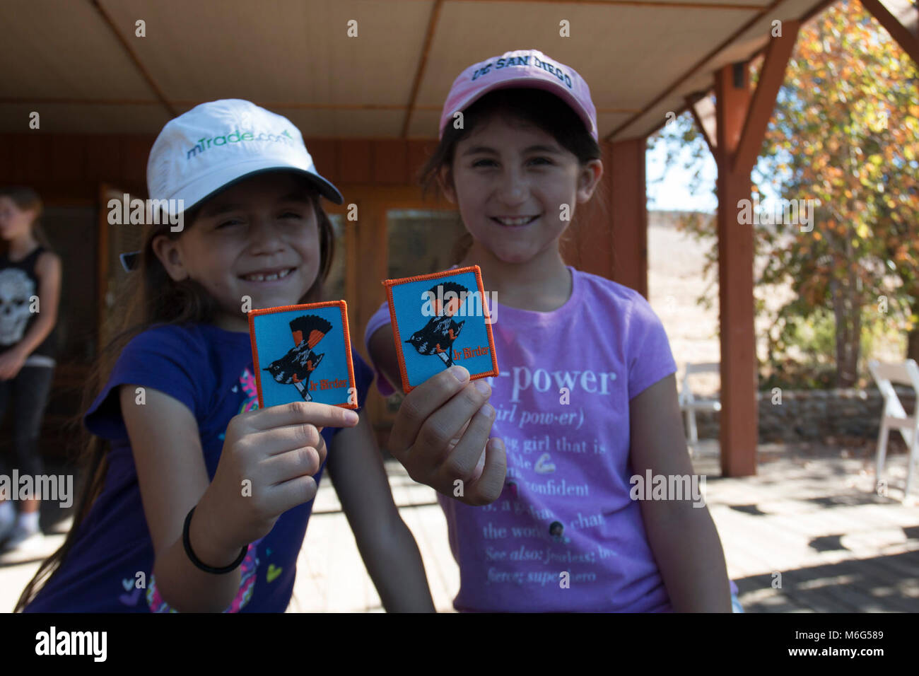 Raptor Rangers Marcher avec Anthony. Banque D'Images