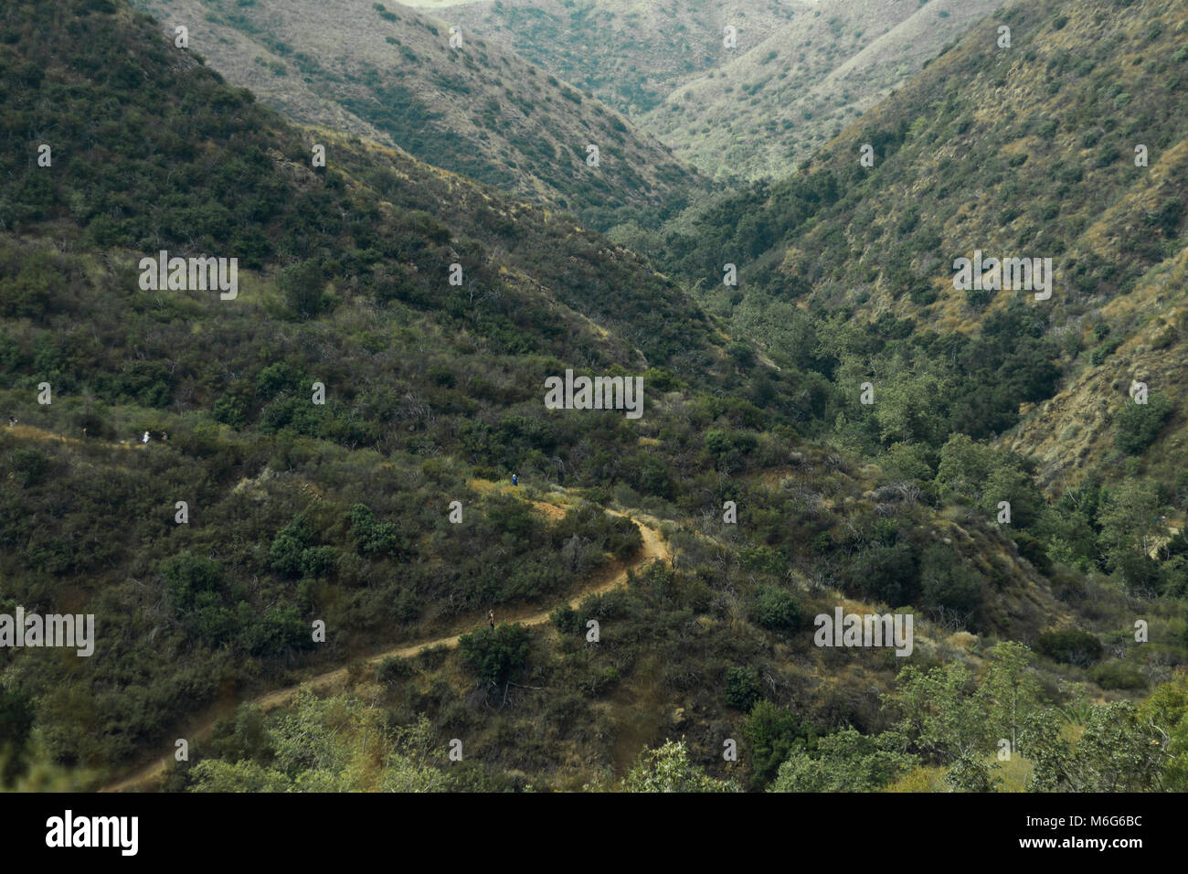 Solstice Canyon. Banque D'Images