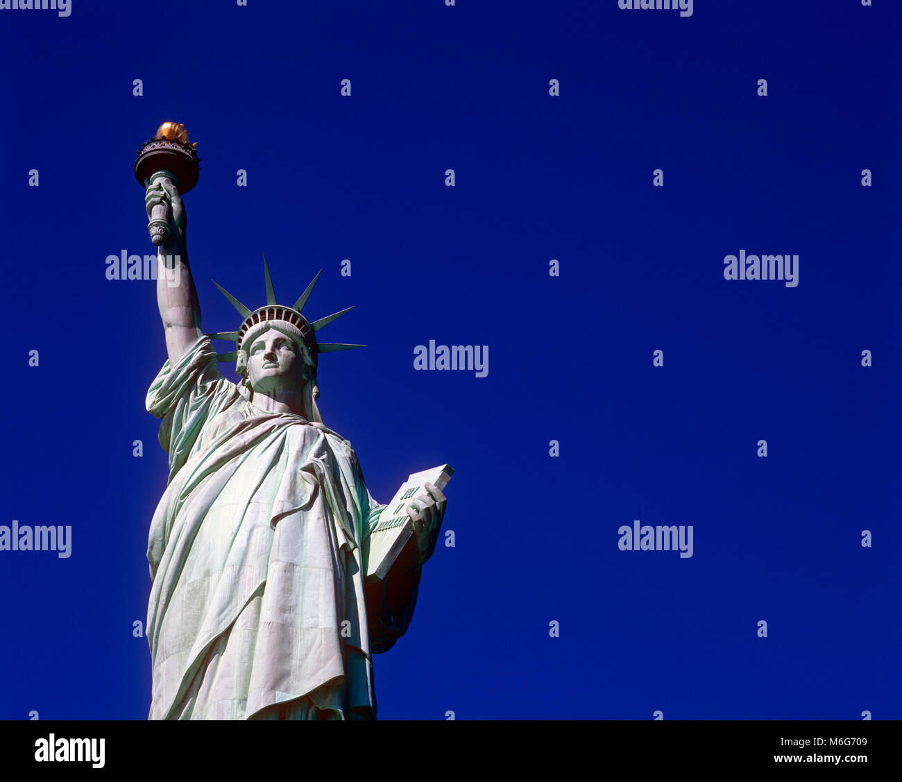 Statue de la liberté, Liberty Island, New York, USA Banque D'Images